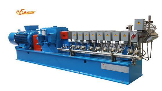PA66 / PA6 Double Screw Extruder Machine For 30 % Glass Fiber Reinforced Flame Retardant