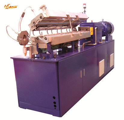 12 - 350mm Twin Screw Plastic Extruder , Alloy Steel Liner Recycled Plastic Extruder