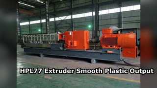 টুইন স্ক্রু এক্সট্রুডার HPL77 সাধারণ প্লাস্টিক কম্পাউন্ডিং